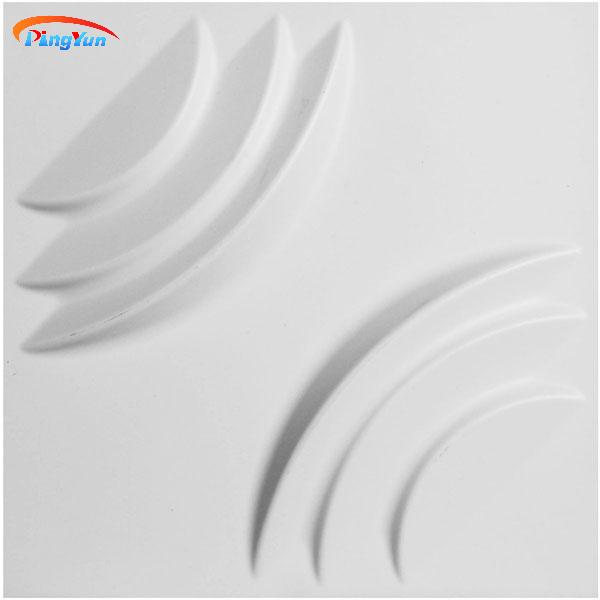 รูปแบบต่างๆในร่ม 3D PVC Wall Panel แผ่นผนังกันไฟผนังตกแต่งภายใน