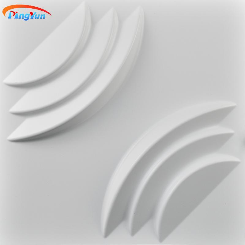 รูปแบบต่างๆในร่ม 3D PVC Wall Panel แผ่นผนังกันไฟผนังตกแต่งภายใน