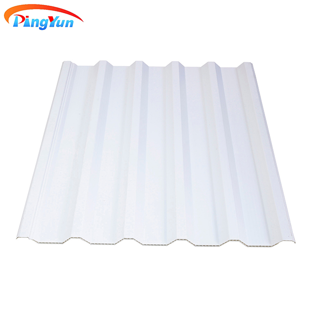 กำหนดเองขายส่ง ASA PVC แผ่นกลวงแผ่นหลังคา UPVC สำหรับคลังสินค้า